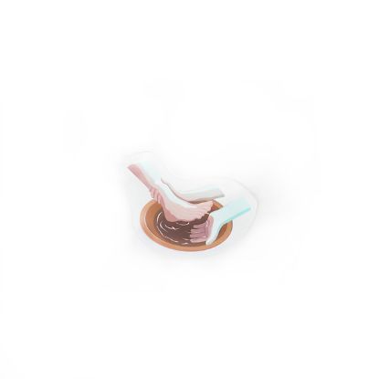 Picture of Sticker Vinyl Wash Feet PK5