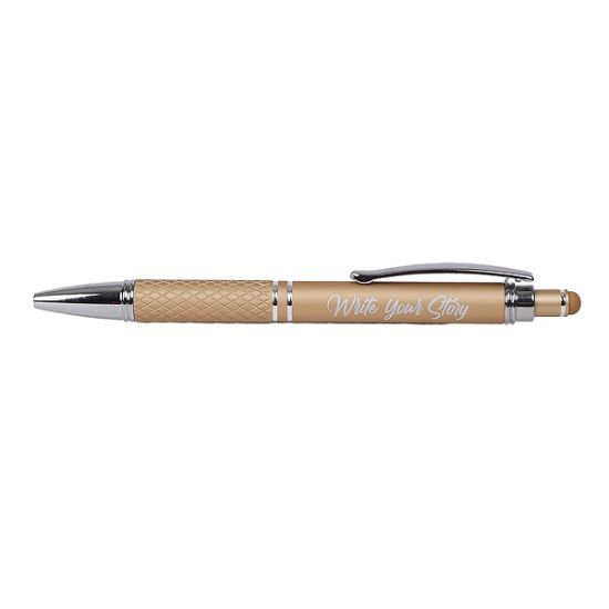 Picture of Gift Pen Diamond Touch Write Your Story Gold