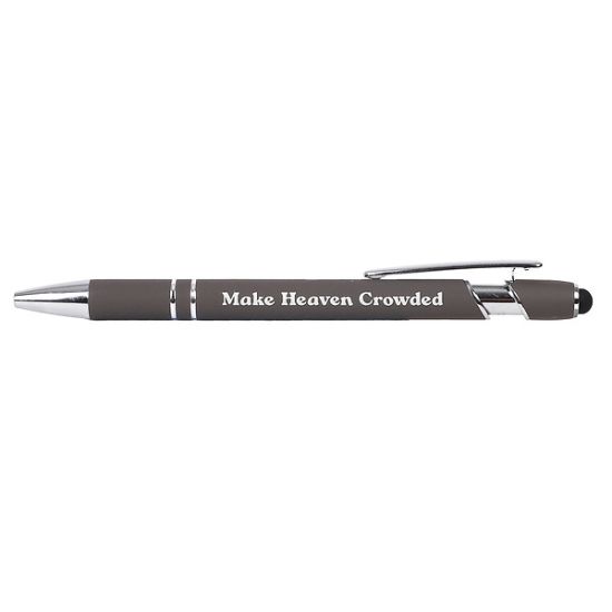 Picture of Gift Pen Soft Touch Make Heaven Crowded Gray
