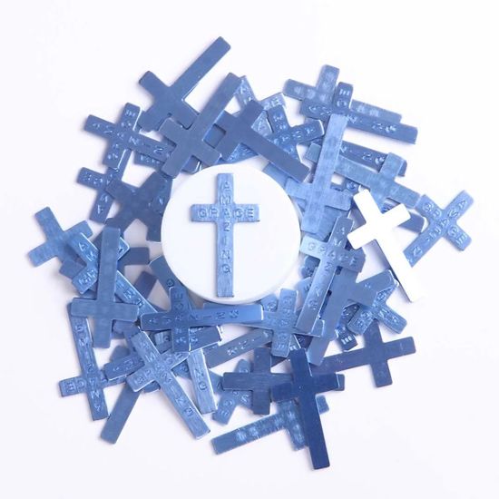 Picture of Pocket Cross Amazing Grace Blue PK50