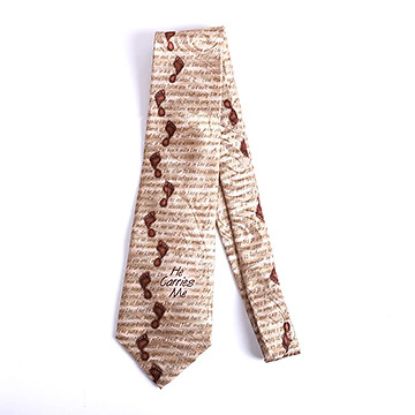 Picture of Tie Polyester He Carries Me
