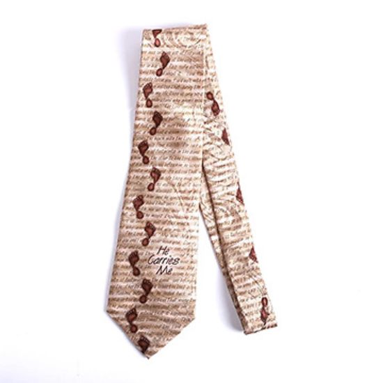 Picture of Tie Polyester He Carries Me