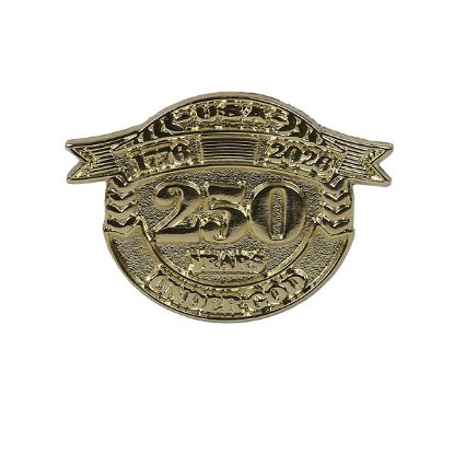 Picture of Lapel Pin USA 250 Year Gold PK6