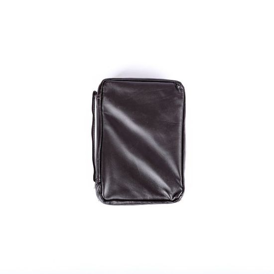 Picture of Bible Cover Lambskin Full Panel Brown Large