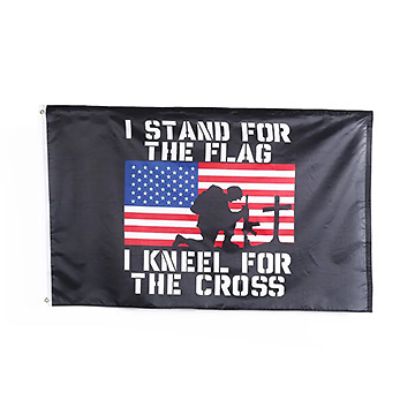 Picture of Flag Kneel for the Cross 3ftX5ft