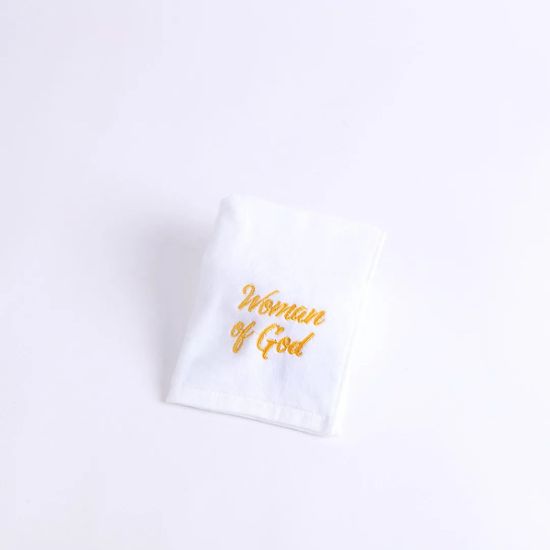 Picture of Pastor Towel Woman of God White Cotton