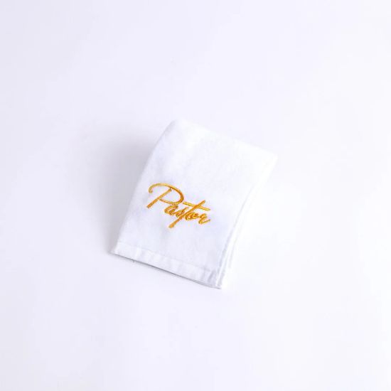 Picture of Pastor Towel Pastor White Cotton