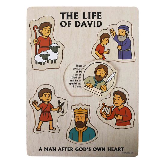 Picture of Puzzle Wood Life of David