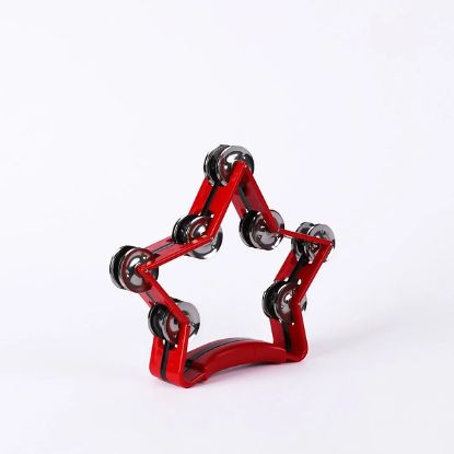 Picture of Tambourine Star Red 8 3/4" X 7 1/4"