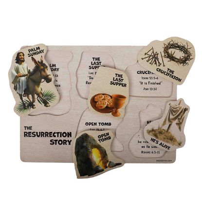 Picture of Puzzle Wood Resurrection Story
