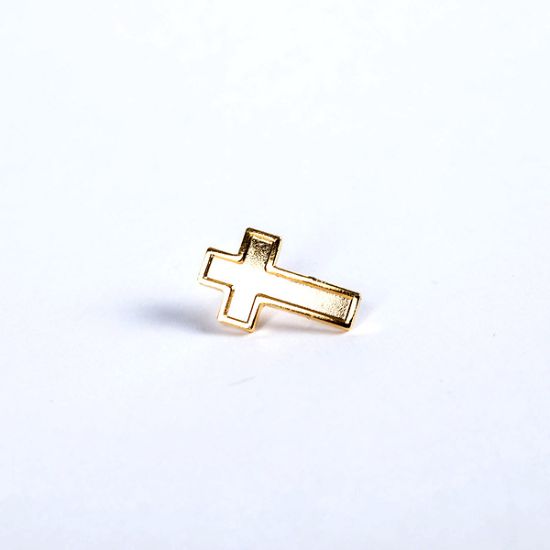 Picture of Lapel Pin Cross Gold PK6