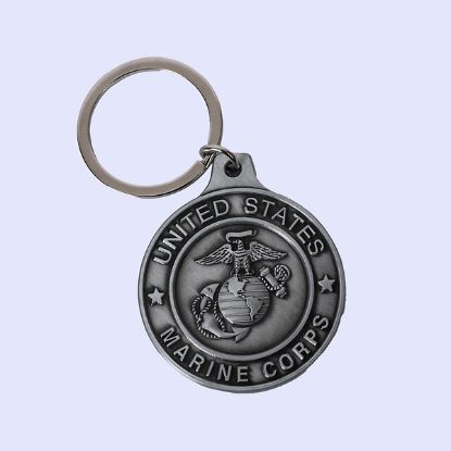 Picture of Keychain  St Michael Marines PK4