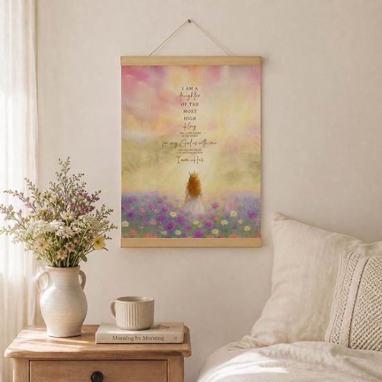 Picture of Wall Decor Canvas Daughter of the King