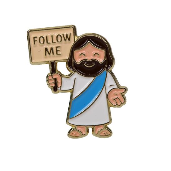 Picture of Pin Enamel Follow Me Jesus PK3