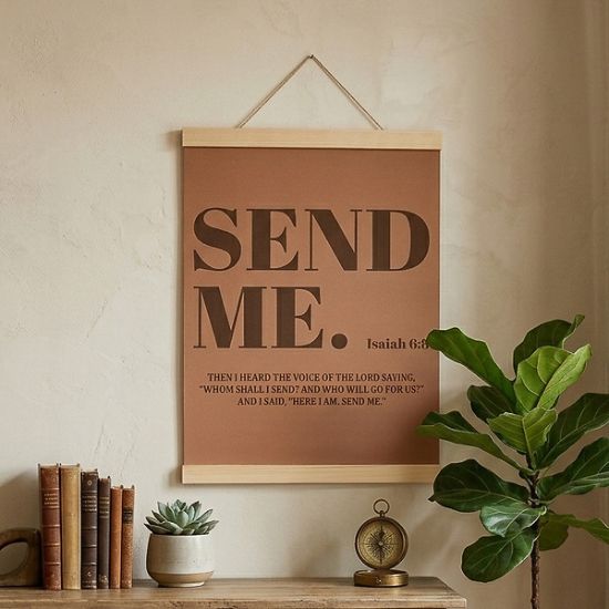 Picture of Wall Decor Canvas Send Me