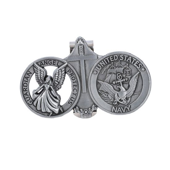 Picture of Visor Clip Angel U.S. Navy PK4