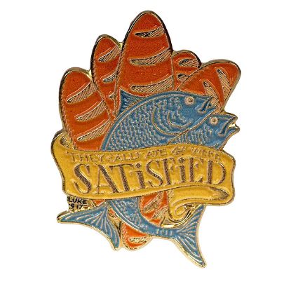 Picture of Pin Enamel Luke 9:17 PK3
