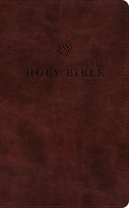 Picture of ESV Premium Church Bible, Large Print (Trutone, Mahogany)
