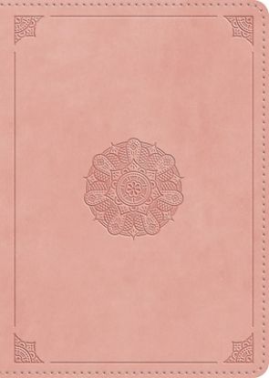 Picture of ESV New Testament, Large Print (Trutone, Blush Rose, Emblem Design)