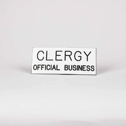 Picture of Sign Clergy Official Business