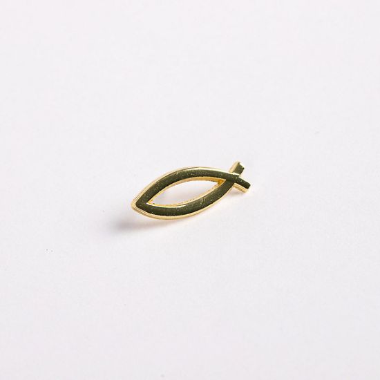 Picture of Lapel Pin Ichthus Goldtone