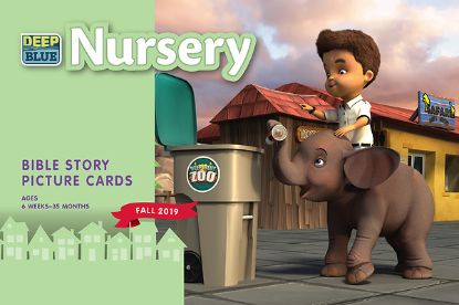 Picture of Deep Blue Nursery Bible Story Picture Cards Fall PDF Download