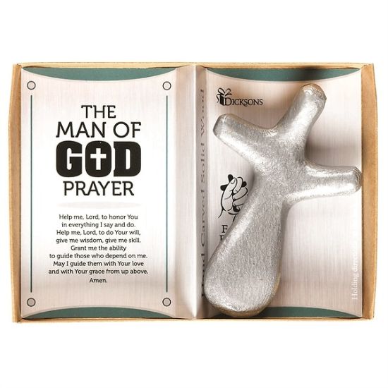 Picture of Man Of God Prayer Cross 4.75"