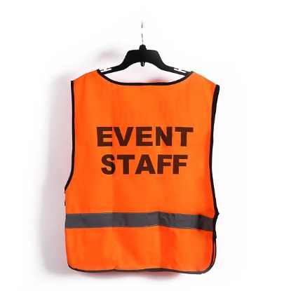 Picture of Event Staff Orange Safety Vest