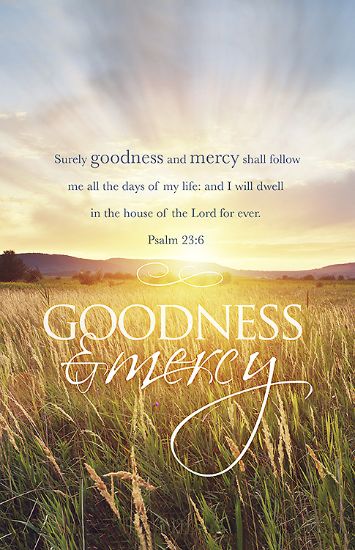 Picture of Goodness and Mercy Funeral Bulletin