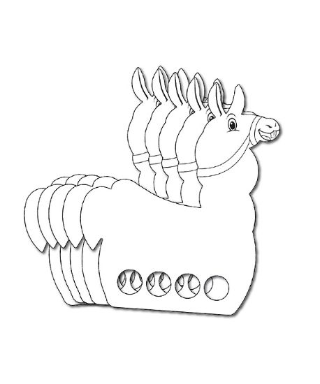 Picture of Vacation Bible School VBS 2021 Rocky Railway Alpaca Pal Puppet (pkg. of 10)