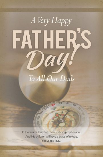 Picture of Very Happy Father's Day Regular Size Bulletin