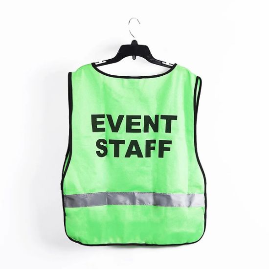 Picture of Event Staff Green Safety Vest