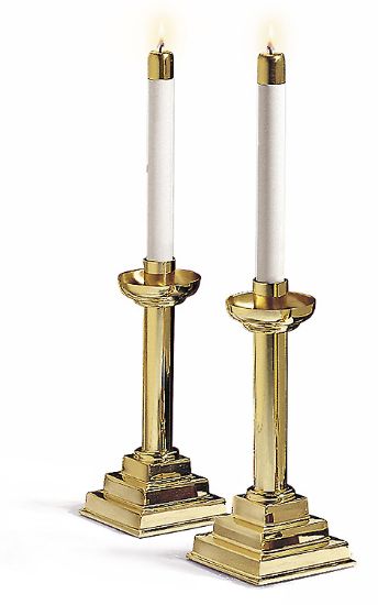 Picture of Artistic RW 1130 Solid Brass Candlesticks