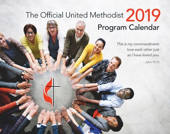 Picture of The Official United Methodist Program Calendar 2019 Classic Edition (spiral bound)
