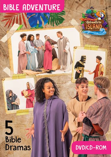 Picture of Vacation Bible School (VBS) 2021 Discovery on Adventure Island Bible Adventure Video DVD/CD-ROM
