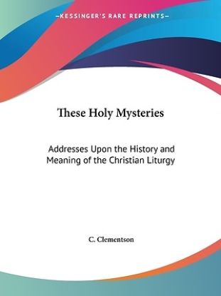 Picture of These Holy Mysteries