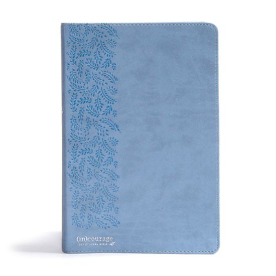 Picture of CSB (In)Courage Devotional Bible, Blue Leathertouch