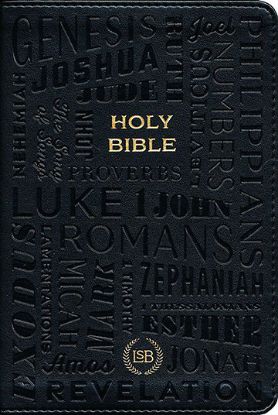 Picture of LSB Compact Edition Bible Black Faux Leather