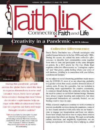 Picture of Faithlink - Creativity in a Pandemic (5/10/2020)