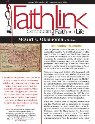 Picture of Faithlink - McGirt v. Oklahoma (9/6/2020)