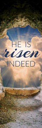 Picture of Risen Open Tomb 2' x 6' Banner