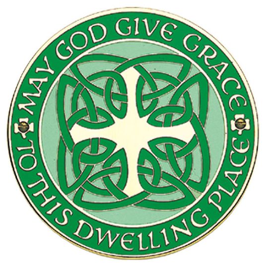 Picture of Celtic Home Blessing Door Sign