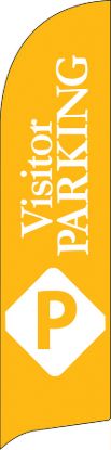 Picture of Visitor Parking Flag Banner
