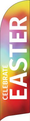 Picture of Celebrate Easter Multicolor Flag Banner