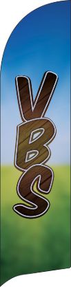 Picture of VBS Blue Sky Flag Banner