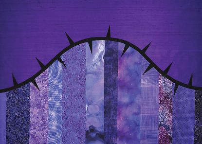 Picture of Spirit Grape Dupioni Altar Frontal