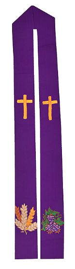 Picture of Fair Trade Communion Stoles. Available in Green, White, Purple & Red.