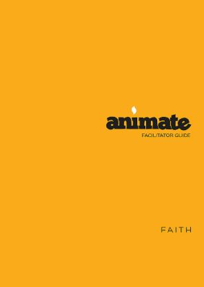 Picture of Animate Faith Facilitator Guide