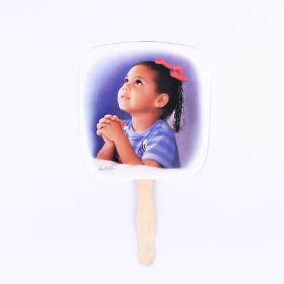 Picture of Child Praying Hand Fan - Pack of 50