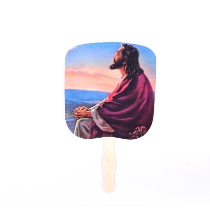 Picture of Christ at Dawn Hand Fan - Pack of 50